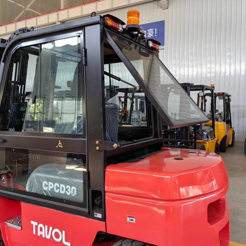 Diesel Forklift closed cab