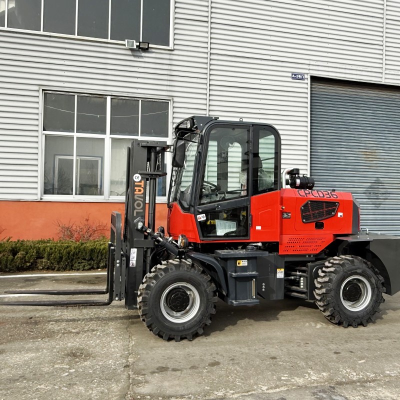 Rough Terrain Forklift 3 3.5 Ton Off-road Forklift  
