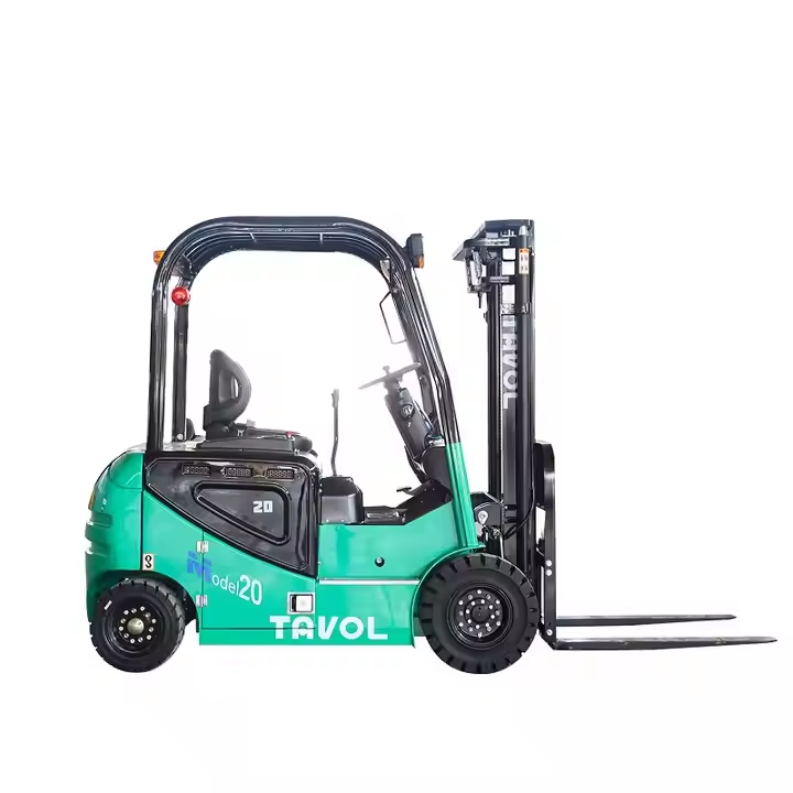 Empilhadeira elétrica de 4 rodas