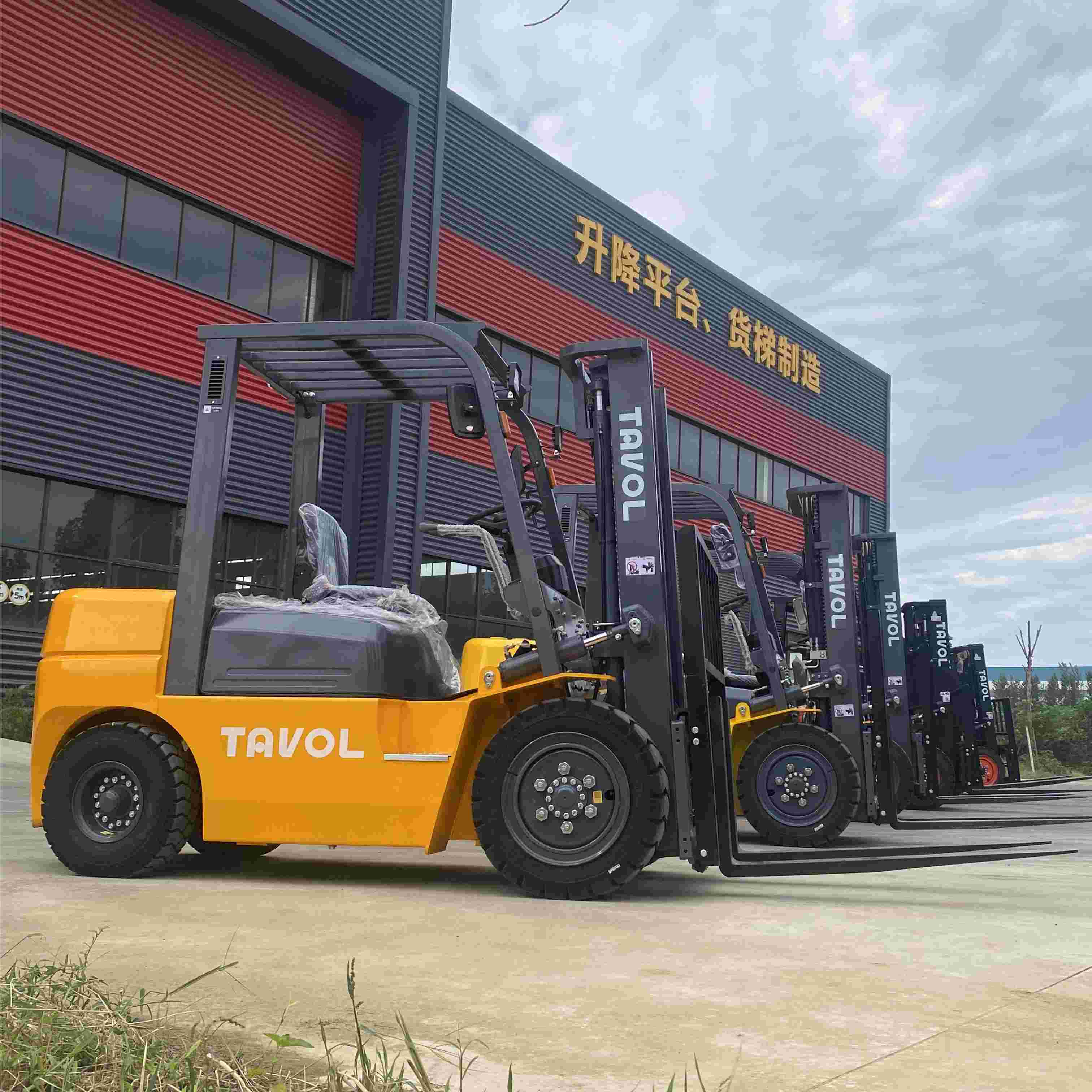 Carretilla elevadora diésel de 3 toneladas