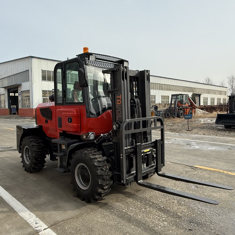 Rough Terrain Forklift 3 3.5 Ton Off-road Forklift