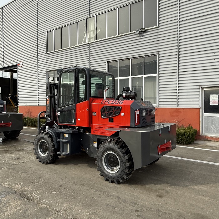 Rough Terrain Forklift 3 3.5 Ton Off-road Forklift