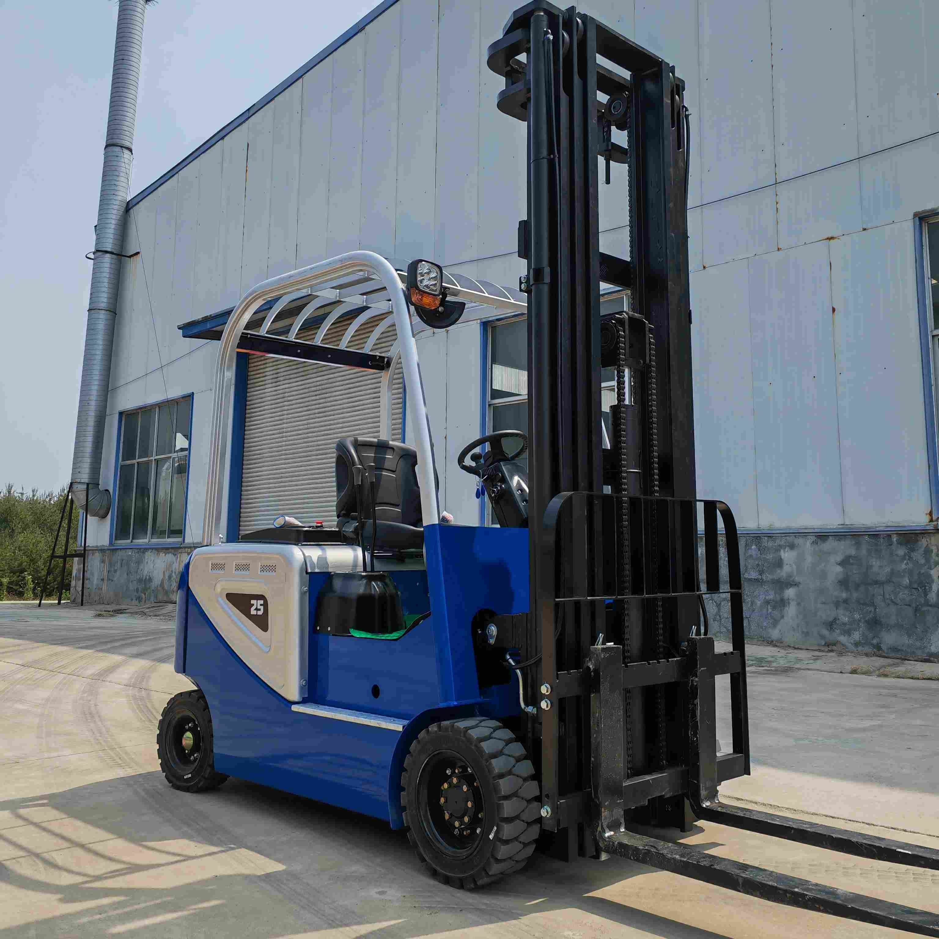 رافعة شوكية 2 طن مع مشبك ورق