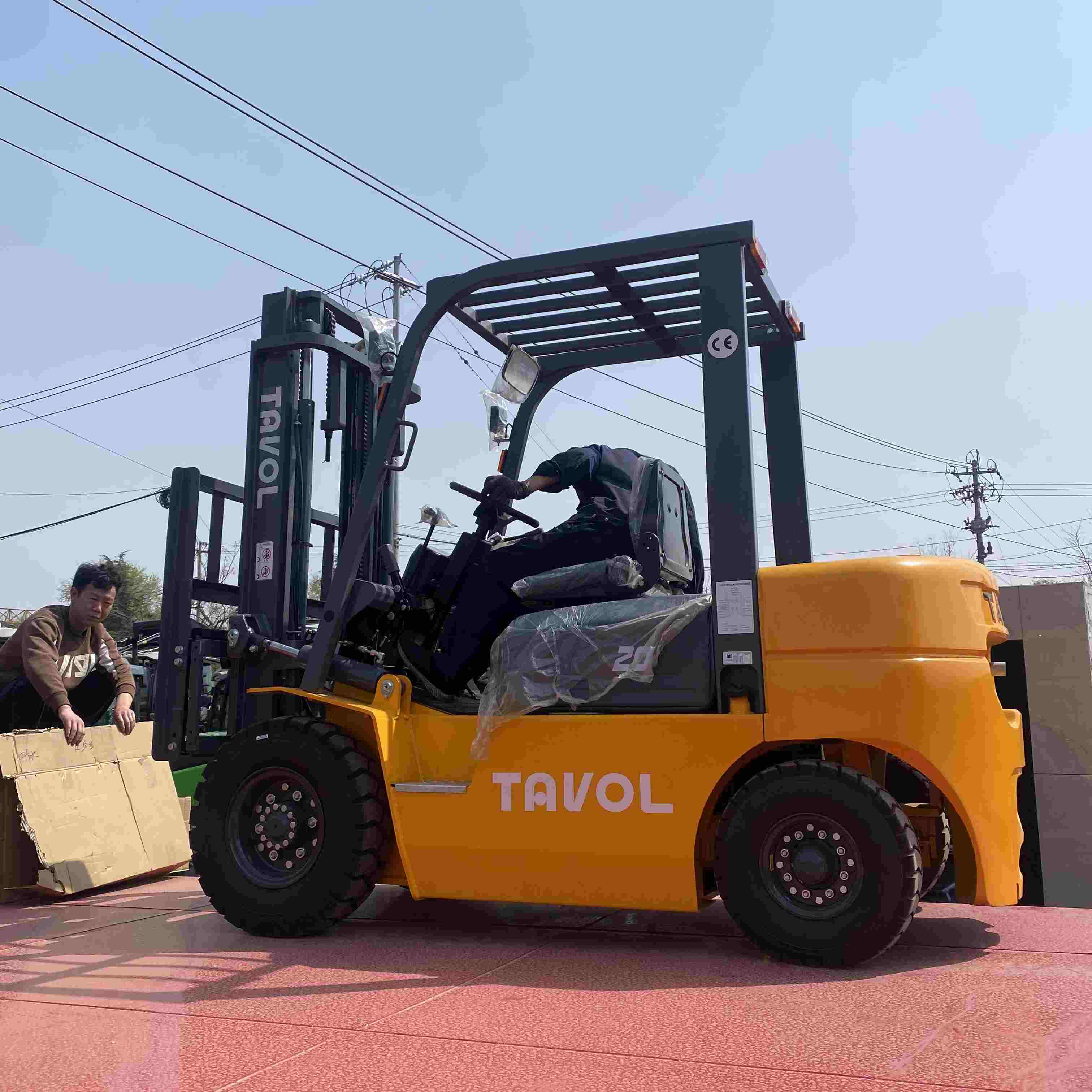 Chariot élévateur diesel de 3 tonnes