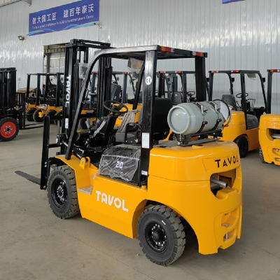 Chariot élévateur diesel GPL 3 tonnes, 3,5 tonnes, 4 tonnes, 5 tonnes