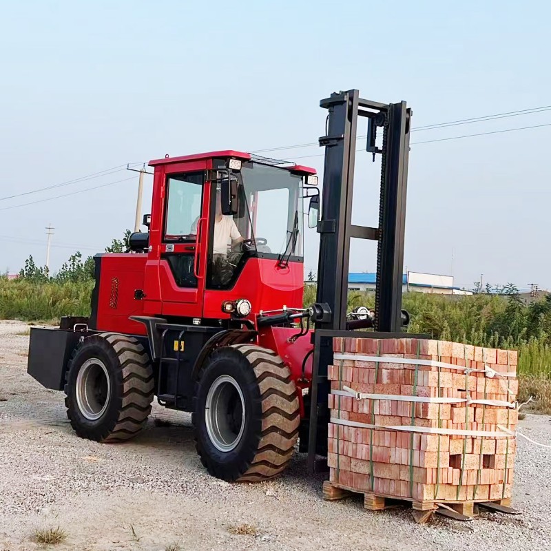 Rough Terrain Forklift 3 3.5 Ton Off-road Forklift
