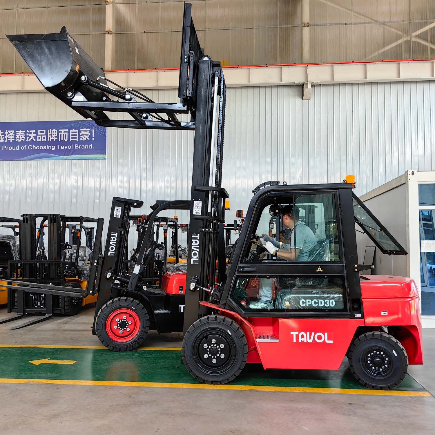 Chariot élévateur diesel