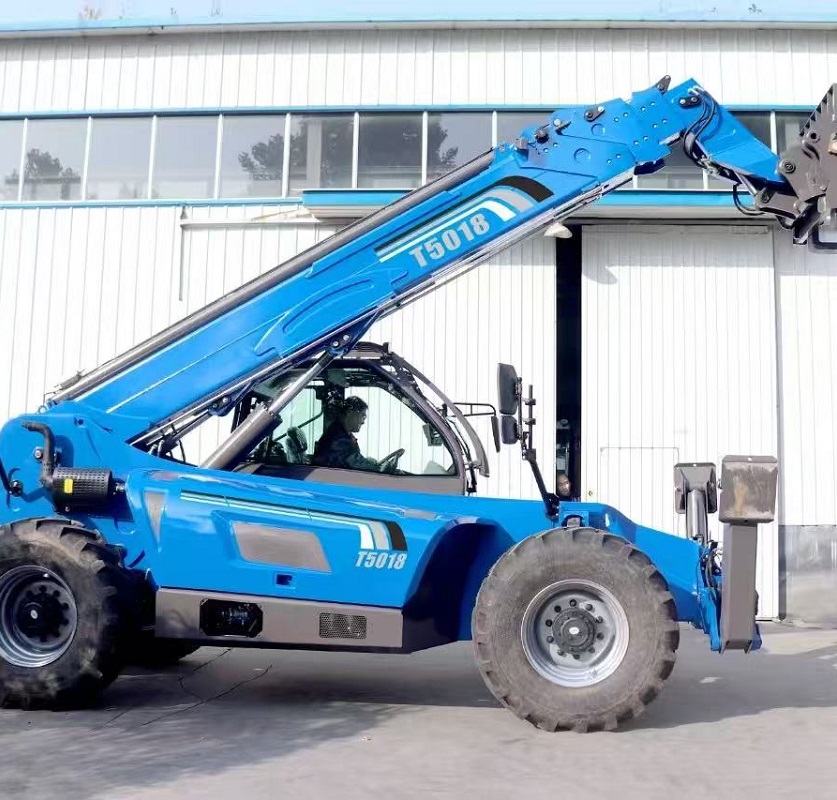 empilhador telescópico