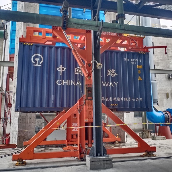 Equipos de descarga de contenedores
