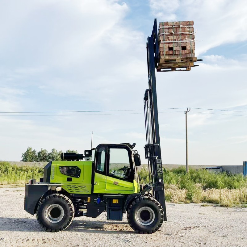 Rough Terrain Forklift 3 3.5 Ton Off-road Forklift