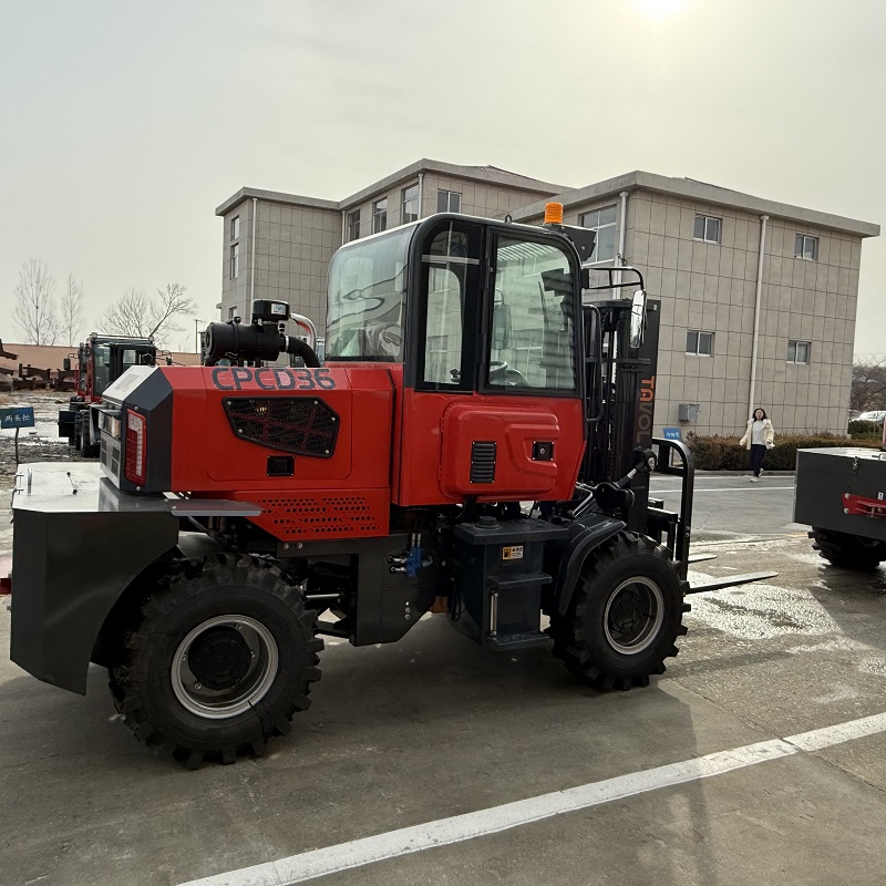 Rough Terrain Forklift 3 3.5 Ton Off-road Forklift