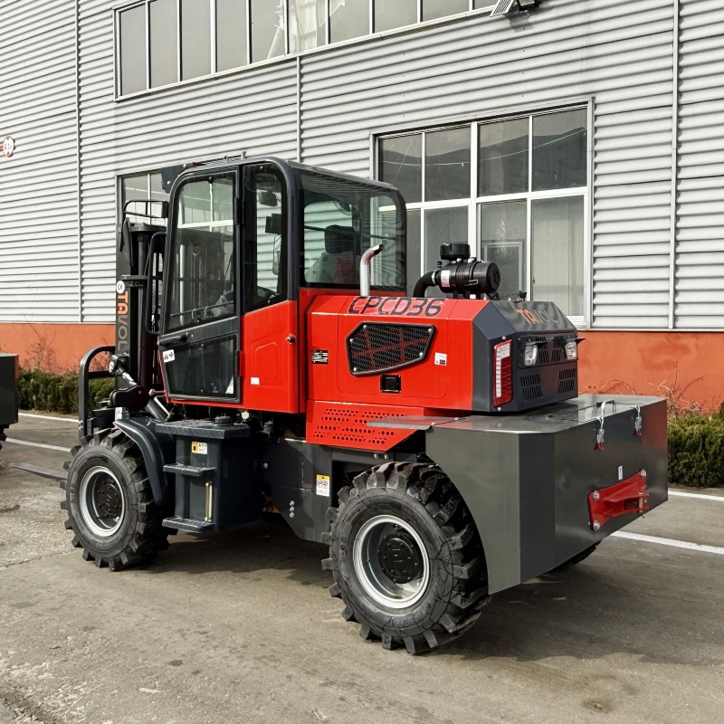 Rough Terrain Forklift 3 3.5 Ton Off-road Forklift  